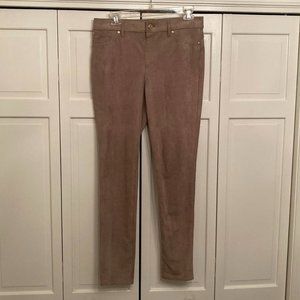 Faux suede Chico's  pant